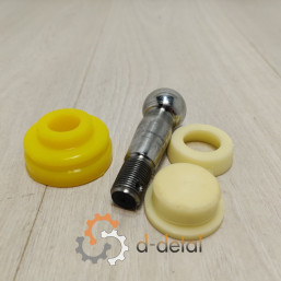 Ремкомплект наконечника рулевой тяги МТЗ, ЮМЗ, Т-40 (с пальцем) (силикон+капролон) TDX Premium