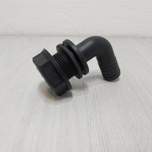 Колено перелива жидкости бака опрыскивателя Ø25 (большое)