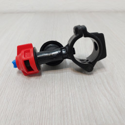 Корпус распылителя форсунки опрыскивателя AgroPlast на трубу Ø32 0-100/09