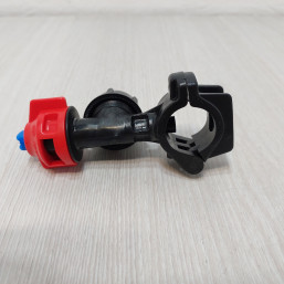 Корпус распылителя форсунки опрыскивателя AgroPlast на трубу Ø25 0-100/09