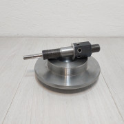 Комплект переоборудования центрифуги Д65 (плита + штуцер) под сменный масляный фильтр ЮМЗ