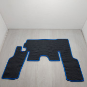 Коврик пола кабины МТЗ УК ЕВА №3 быстросъемный вариант резиновый цельный коврик с бортиками