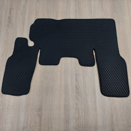 Коврик ЕВА МТЗ УК черный (ромб) в ассортименте (на резиновый тонкий коврик из двух частей)