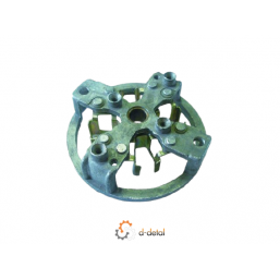 Щеткодержатель (крышка стартера СТ-142) МТЗ, ЮМЗ-6 нового образца (под конусные щетки)