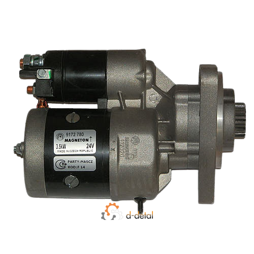 Стартер редукторный МТЗ, ЗиЛ-5301 Бычок (24В / 3,5 кВт) Магнетон