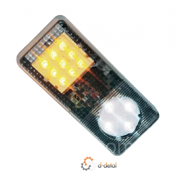 Фонарь передний LED МТЗ УК, ЮМЗ-6, Т-40 Wassa нового образца