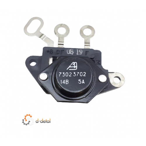 Реле интегральное (14В, 5А) регулятор напряжения генератора "шоколадка"