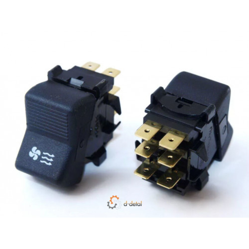 Переключатель вентилятора отопителя МТЗ 3 положения