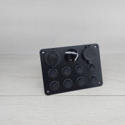 Панель переключателей автомобильного зарядного устройства