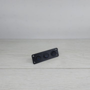 Панель с 3 тумблерными переключателями