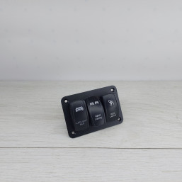 Панель переключателей на 3 клавиши с подсветкой