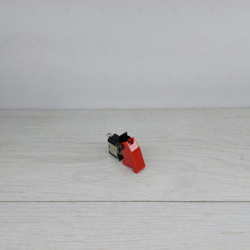 Светодиодный переключатель с крышкой красного цвета 12 В, 10 А