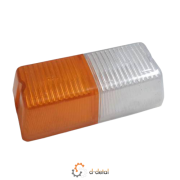 Стекло переднее МТЗ МК, ЮМЗ-6, Т-40, прицепы) фонаря старого образца