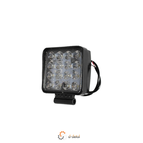 Фара рабочая LED 48W / 30⁰ (16x3W, 5000 lm, узкий луч 30⁰, IP67) Wassa