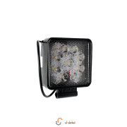 Фара рабочая LED 27W / 30⁰ (9x3W, 3100 lm, узкий луч 30⁰, IP67) Wassa