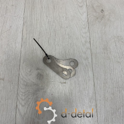 Комплект пластин замковых (короткая+длинная) маховика ЮМЗ Д-65