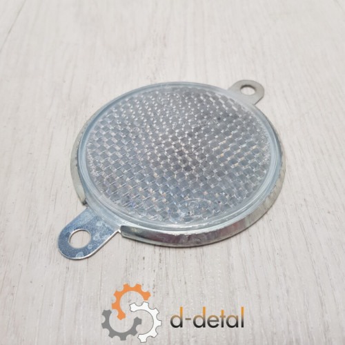 Катафот ЮМЗ круглый (белый)