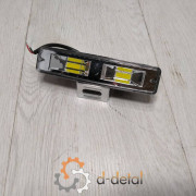 Фонарь LED прямоугольный (chip COB) 48W 6000K (2 диода) (15х4х2.5см) пластик