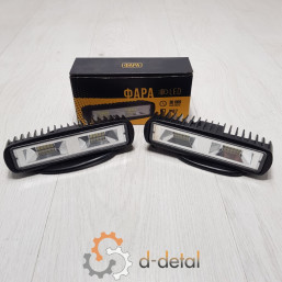 Фара LED прямоугольная 60W (широкий луч)