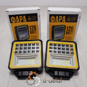 Фара LED ЮМЗ, МТЗ 126W (42 диода) + LED кольцо