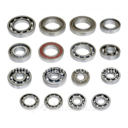 Комплект подшипников на КПП Т-40 Д-144 полный набор (16 шт)