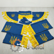 Шторы в кабину для тракторов ЮМЗ, МТЗ (малая кабина) полный комплект