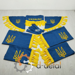 Шторы в кабину для тракторов ЮМЗ, МТЗ (малая кабина) полный комплект Шторы в кабину для тракторов ЮМЗ, МТЗ (малая кабина) полный комплект