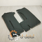  Обшивка постамента ЮМЗ-6 КЛ ручник  на крыле (1985-1992) черный ромб красная нить