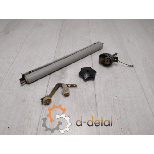 Шторка, блок управления, рукоятка и кронштейн шторки радиатора ЮМЗ (комплект 4 ед.)