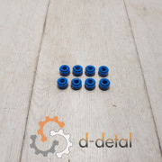 Ремкомплект сальников клапанов Д-240, МТЗ (набор 8 шт) силикон