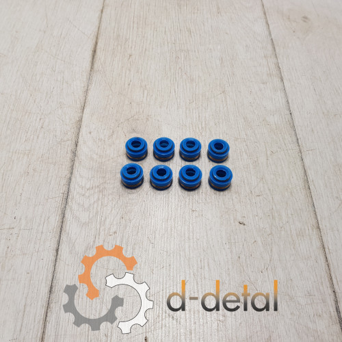 Ремкомплект сальников клапанов Д-240, МТЗ (набор 8 шт) силикон