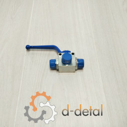 Кран шаровой гидравлический 3х ходовой S24хS24хS24 (М20*1,5-М20*1,5-М20*1,5)