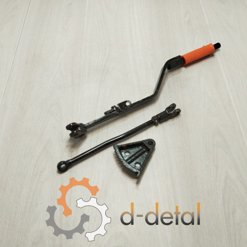 Рычаг управления стояночным тормозом МТЗ в сборе (кабина УК)