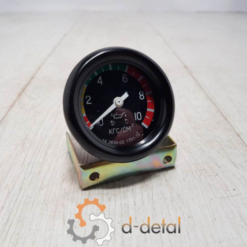 Указатель давления масла МТЗ, ЮМЗ-6, Т-40 МТТ-10 (10 атм) механический