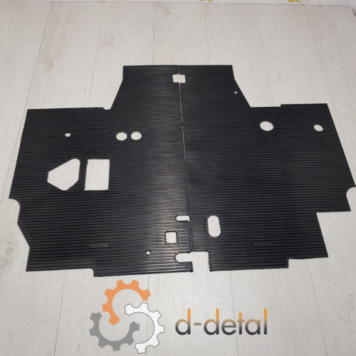 Коврик пола кабины МТЗ (к-т 2 шт лев / прав) МК (пр-во Беларусь)