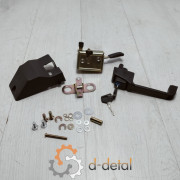 Замок двери МТЗ УК кнопочный в сборе правый