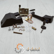 Замок двери МТЗ УК кнопочный в сборе левый