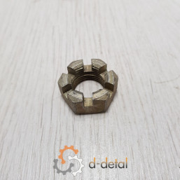 Гайка корончатая передней оси ЮМЗ М18*1,5 Гайка корончатая передней оси ЮМЗ М18*1,5