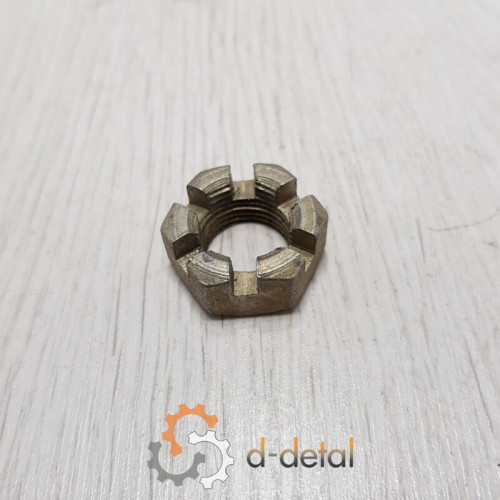 Гайка корончатая передней оси ЮМЗ М18*1,5