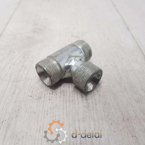 Штуцер соединительный тройной (М27*1,5 / М27*1,5 / М27*1,5) S32