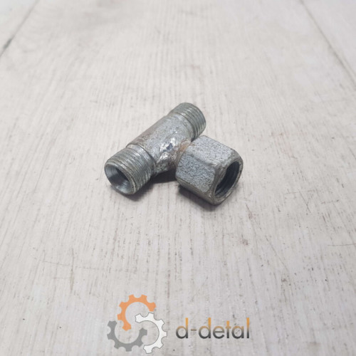 Штуцер соединительный тройной с гайкой (М16*1,5 / М16*1,5 / М16*1,5) S19