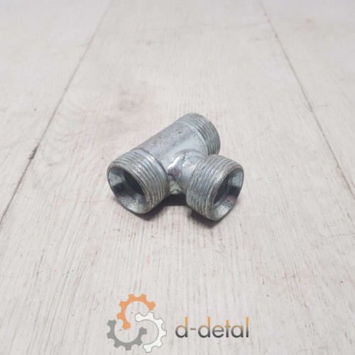 Штуцер соединительный тройной (М32*1,5 / М32*1,5 / М32*1,5) S41