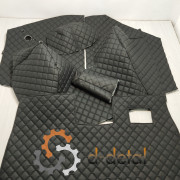 Шумоизоляция кабины ЮМЗ-6 АКЛ ручник на крыле (после 1992 года) черный ромб красная нить