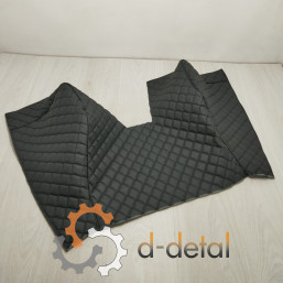 Обшивка постамента ЮМЗ-6 АКЛ ручник на крыле (после 1992 года) черный ромб черная нить