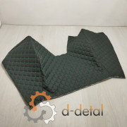 Обшивка постамента ЮМЗ-6 АКЛ ручник на крыле (после 1992 года) черный ромб зеленая нить