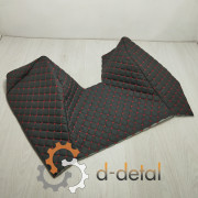 Обшивка постамента ЮМЗ-6 АКЛ ручник на крыле (после 1992 года) черный ромб красная нить