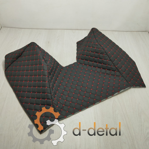 Обшивка постамента ЮМЗ-6 АКЛ ручник на крыле (после 1992 года) черный ромб красная нить