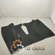 Обшивка постамента ЮМЗ-6 КЛ ручник на крыле (1985-1992) черный ромб красная нить