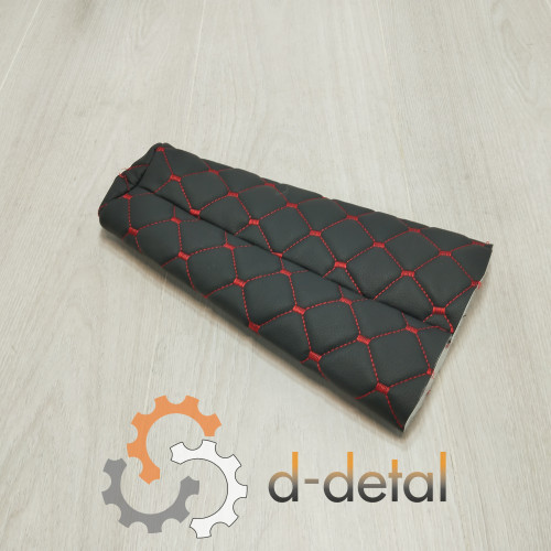 Чехол колонки переключения передач ЮМЗ-6 черный ромб красная нить