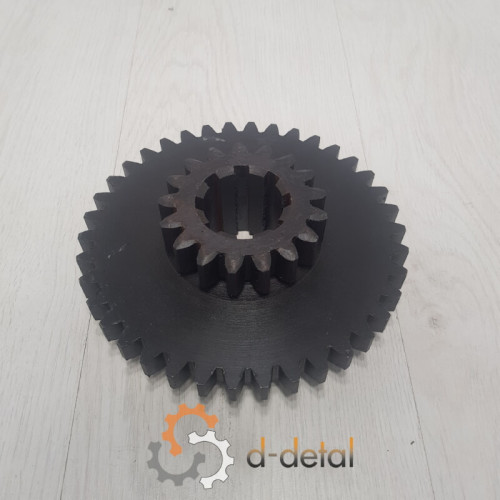 Шестерня 3 и 9 передачи КПП ЮМЗ скоростная Z = 38 / 17